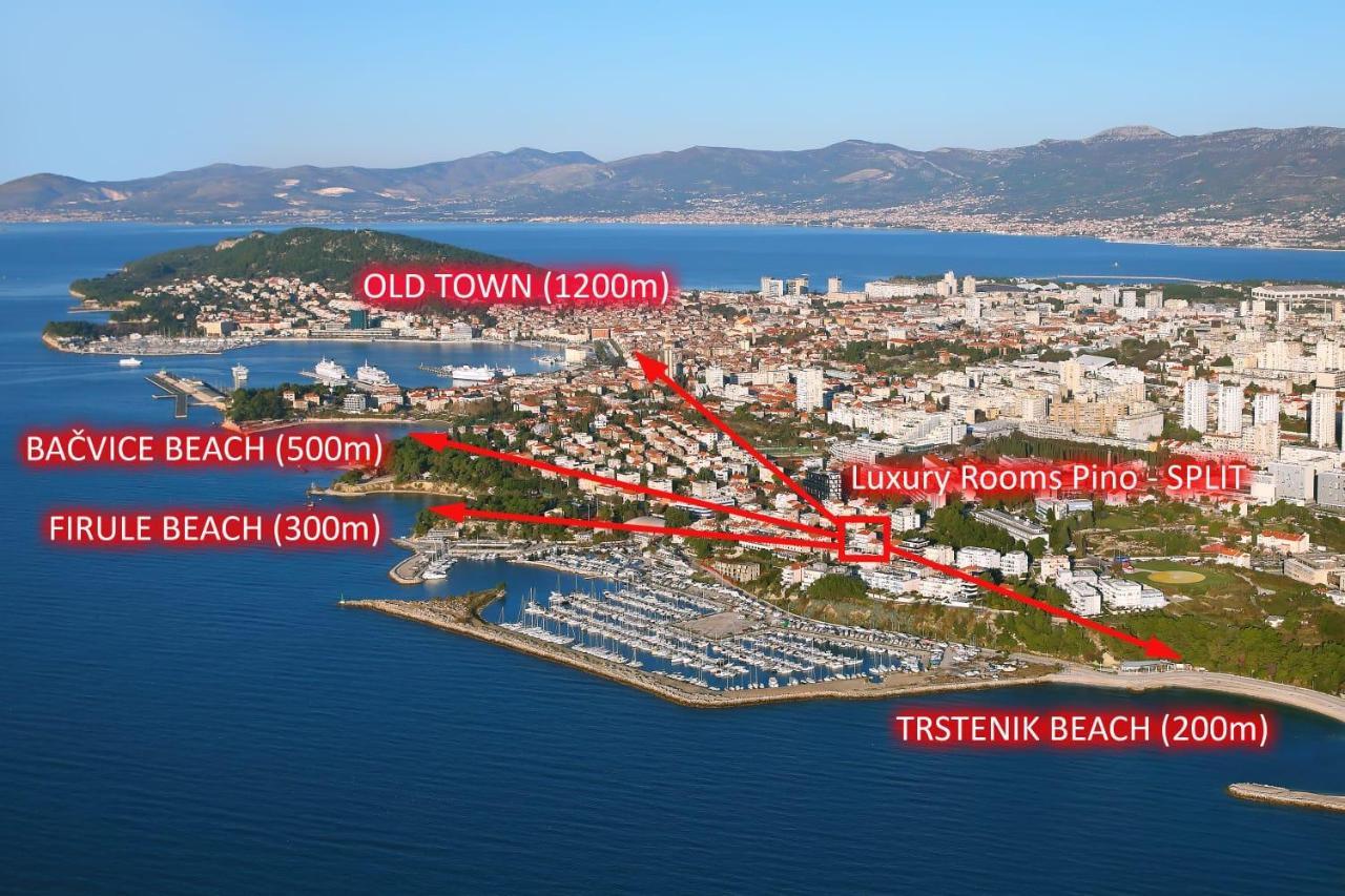 Luxury Rooms Pino Split Kültér fotó